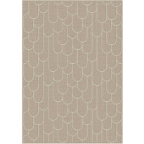 Matto VM Carpet Paanu, mittatilaus, beige