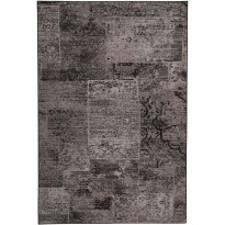 Matto VM Carpet Rustiikki, mittatilaus, musta