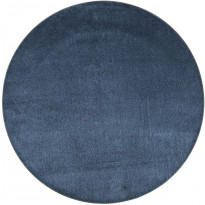 Matto VM Carpet Satine, mittatilaus, pyöreä, sininen