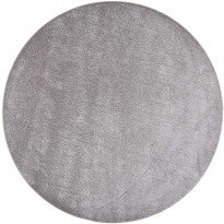 Matto VM Carpet Satine, mittatilaus, pyöreä, harmaa