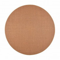 Matto VM Carpet Sisal, mittatilaus, pyöreä, ruskea