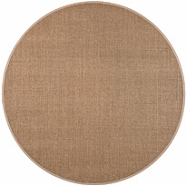 Matto VM Carpet Sisal, mittatilaus, pyöreä, taupe