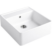 Keittiöallas Villeroy &amp; Boch Butler Sink 60 Alpin White, 595x630mm, CeramicPlus, valkoinen