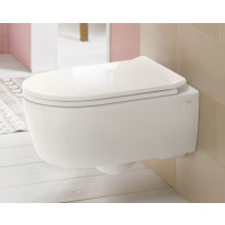 WC-istuinkansi Villeroy&Boch Avento 2.0, kovamuovi, valkoinen