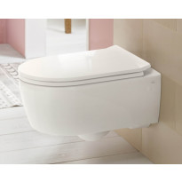 WC-istuimen kansi Villeroy&Boch Avento 2.0, kovamuovi, valkoinen