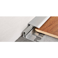 Päätelista Progress Profiles Terminal PIN, 2,7m, 30mm, 10mm, anodisoitu hopea
