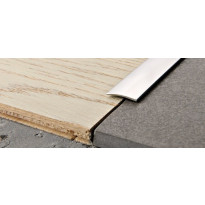 Peitelista Progress Profiles Prosol, 2,7m, 30mm, 0-5mm, liimakiinnitys, kiiltävä rst