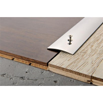 Peitelista Progress Profiles Prosol, 2,7m, 40mm, 0-5mm, ruuvikiinnitys, kiiltävä rst