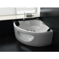 Poreamme Harma Blue Wave, 1380 x 1380 x 610 mm, valkoinen