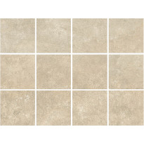Lattialaatta Bien Arcides Latte, himmeä, beige, 10x10cm