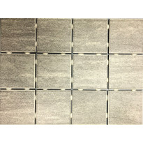 Lattialaatta Bien Alpstone Grey, himmeä, 10x10cm