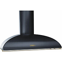 Liesituuletin Smeg KS89AOE, 90cm, seinälle, musta