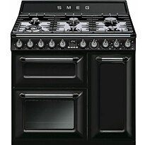 Kaasuliesi Smeg TR93BL, 90cm, musta