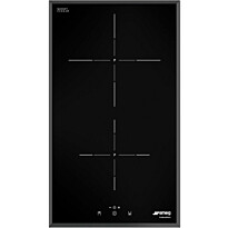 Induktioliesitaso Smeg SI5322B, 30cm, facettireunainen