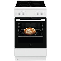 Keraaminen liesi Electroluxin LKR5000N0W, 50cm, valkoinen