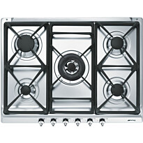 Kaasuliesitaso Smeg SE70SGH-5, 70cm, teräs