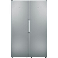 Jääkaappi ja pakastin Siemens KS36VVIEP GS36NVIEP iQ300, 120cm, 588l, Inox teräs