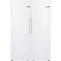 Jääkaappi ja pakastin Bosch KSV33NWEP GSN33VWEP Serie 2, 120cm, 549l, valkoinen
