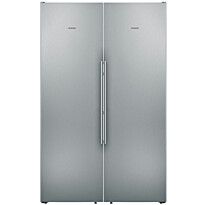 Jääkaappi ja pakastin Siemens KS36VAIDP GS36NAIDP iQ500, 120cm, 594l, Inox teräs