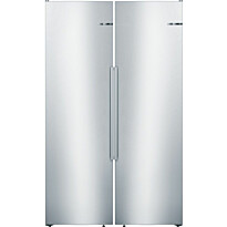 Jääkaappi ja pakastin Bosch KSV36AIDP GSN36AIDP Serie 6, 120cm, 588l, Inox teräs