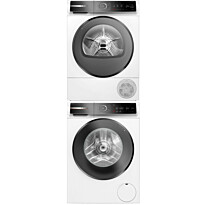 Pesukone ja kuivausrumpu Bosch WGB244ALSN WQB245ALSN Serie 8, 9kg, 1400rpm, valkoinen