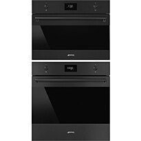 Uuni ja mikroaaltouuni Smeg SFP6301TVN SO4301M0N, musta