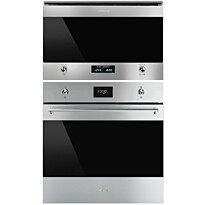 Erillisuuni ja mikroaaltouuni Smeg SFP6301TVX MP322X1, teräs