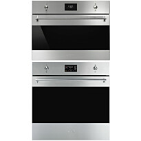 Uuni ja mikroaaltouuni Smeg SO6302S3PX SO4301M1X, teräs
