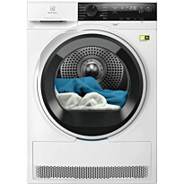 Lämpöpumppukuivausrumpu Electrolux EDI743V95V, 59.6cm, 9kg, valkoinen