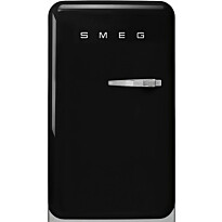 Jääkaappi pakastelokerolla Smeg FAB10LBL6, 54.5cm, 122l, musta