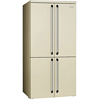 Jääkaappipakastin French Door Smeg FQ960P6, 91.5cm, 572l, kermanvärinen
