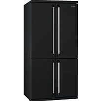 Jääkaappipakastin French Door Smeg FQ960BL6, 91.5cm, 572l, musta