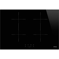 Induktioliesitaso Smeg SIB2741D, 75cm, musta