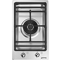 Kaasuliesitaso Smeg PGF31G2, 30cm, teräs