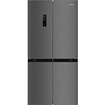 Jääkaappipakastin Smeg FQI48KD French Door, teräs, 84cm, 488l