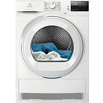 Lämpöpumppukuivausrumpu Electrolux EDI621O85O, 60cm, 8kg, valkoinen