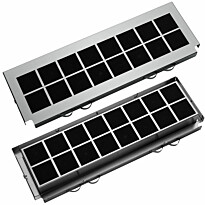 Hiilisuodatin liesitasolle, jossa puhallin Electrolux MCFB75PR Odorclean Pro