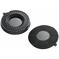 Hiilisuodatin liesitasolle, jossa puhallin Electrolux MCFE06ST Odorclean