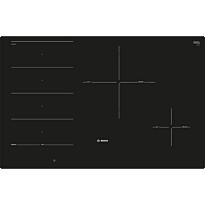 Induktioliesitaso Bosch PXE801DC1E, 79.2cm, musta