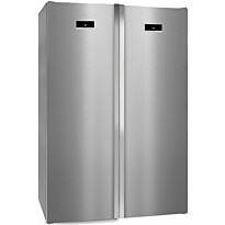 Jääkaappi ja pakastin Gram KS581865FNX-FS 581865NX(v), 119cm, 686l, teräs