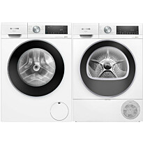 Pesukone ja kuivausrumpu Siemens WG56G2ZIDN-WQ42G20KDN iQ500, 9/9kg, valkoinen