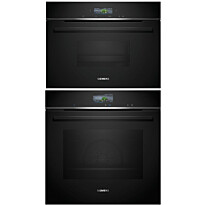 Uuni ja höyryuuni Siemens HB776G3B2S-CD714GXB1, iQ700, musta