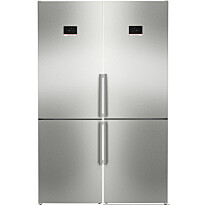 Jääkaappipakastin Bosch 2 kpl KGN367ICT Serie 4, 60cm, 321l, teräs