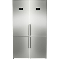Jääkaappipakastin Bosch 2 kpl KGN397ICT Serie 4, 60cm, 363l, teräs