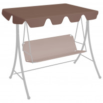 Vaihtokatos puutarhakeinuun ruskea 192x147 cm 270 g/m²