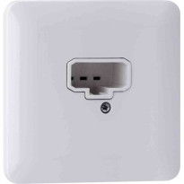 Valaisinpistorasia Gelia Connect 2 Home, DCL, 6A, uppo-asennus, seinä/katto, valkoinen
