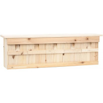 Varpusen pesälaatikko 5 huonetta 68x15x21 cm kuusi