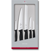 Veitsisetti 5-osainen Victorinox, musta