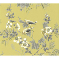 Tapetti 1838 Wallcoverings Rosemore, vihreä, 0,52x10,05m