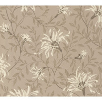 Tapetti 1838 Wallcoverings Fairhaven, ruskea, 0,52x10,05m